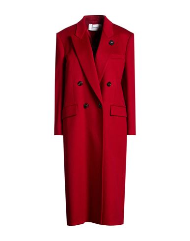 Woman Coat Red Size 4 Cashmere