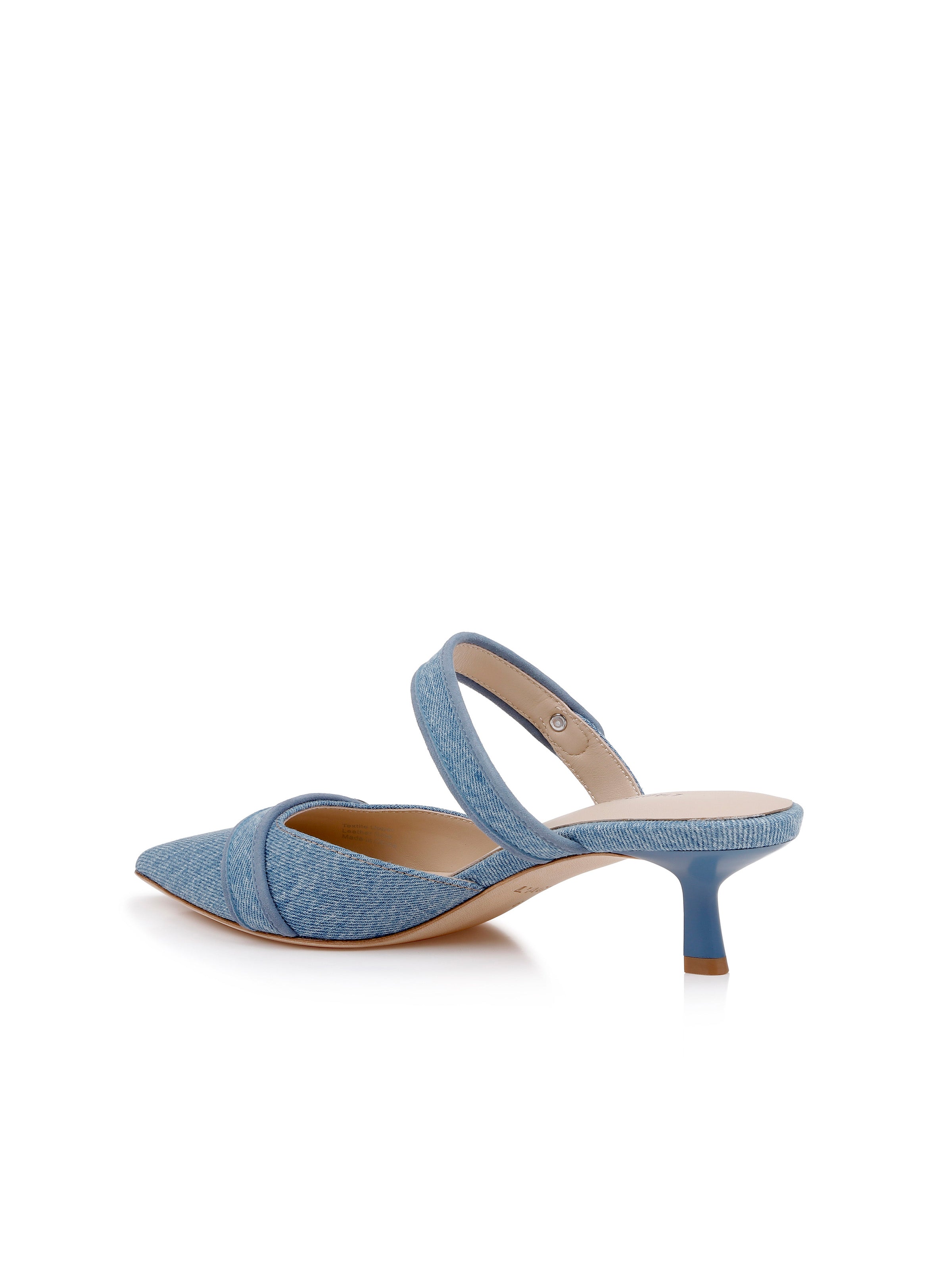 Gilliane Denim Mule In Light Denim