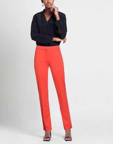 Woman Pants Tomato red Size 6 Viscose, Nylon, Elastane