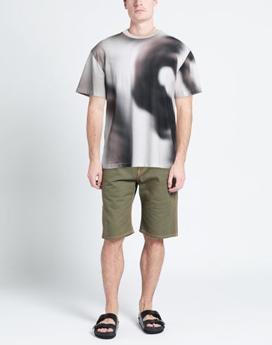 Man T-shirt Beige