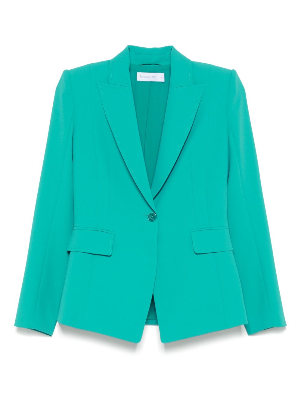 Single-breasted blazer - Green