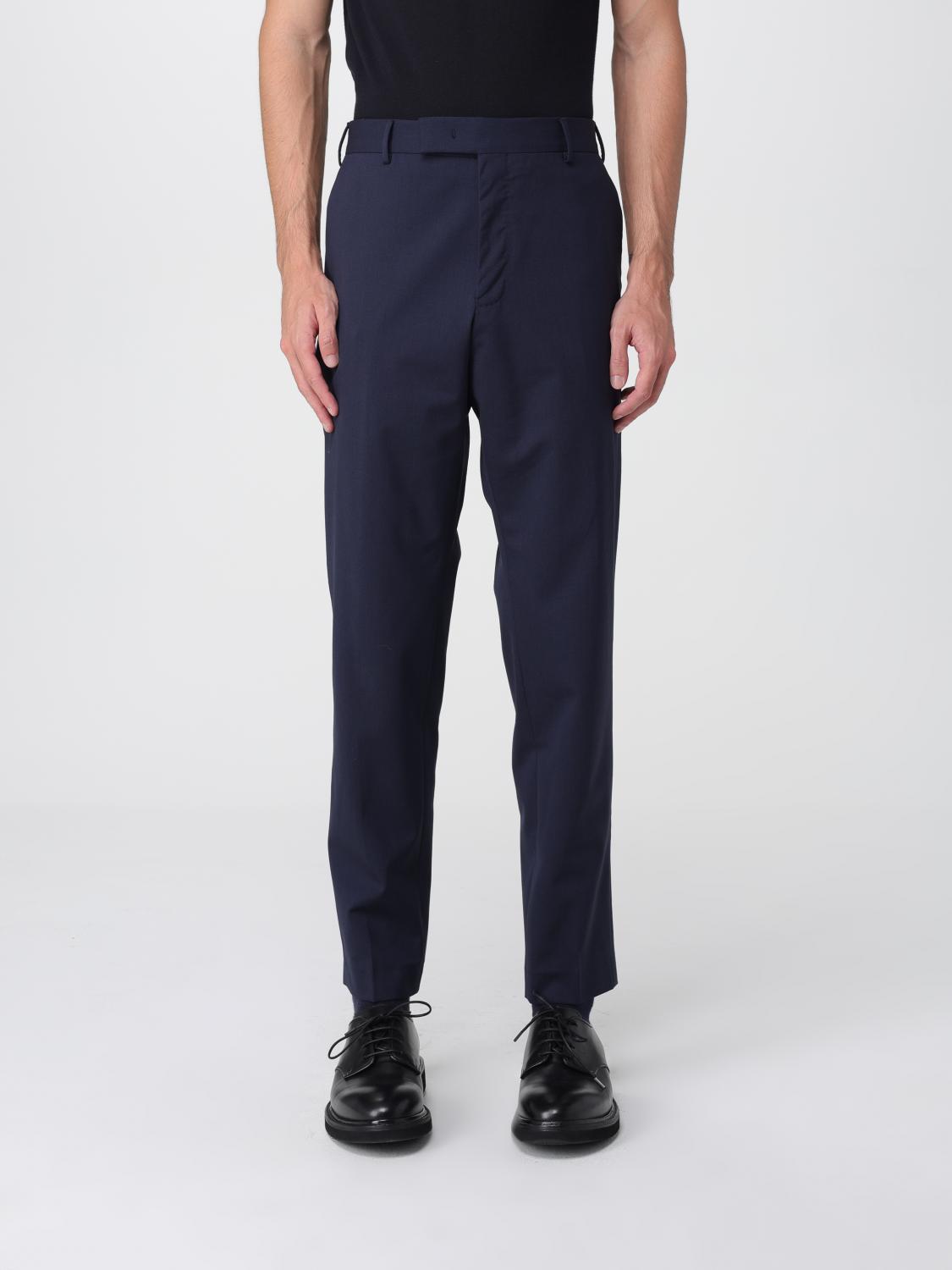 Pants Men color Blue