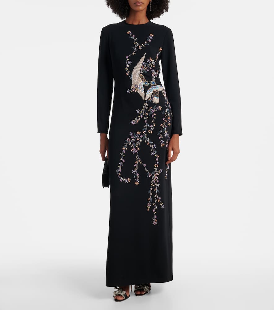 Embellished gown