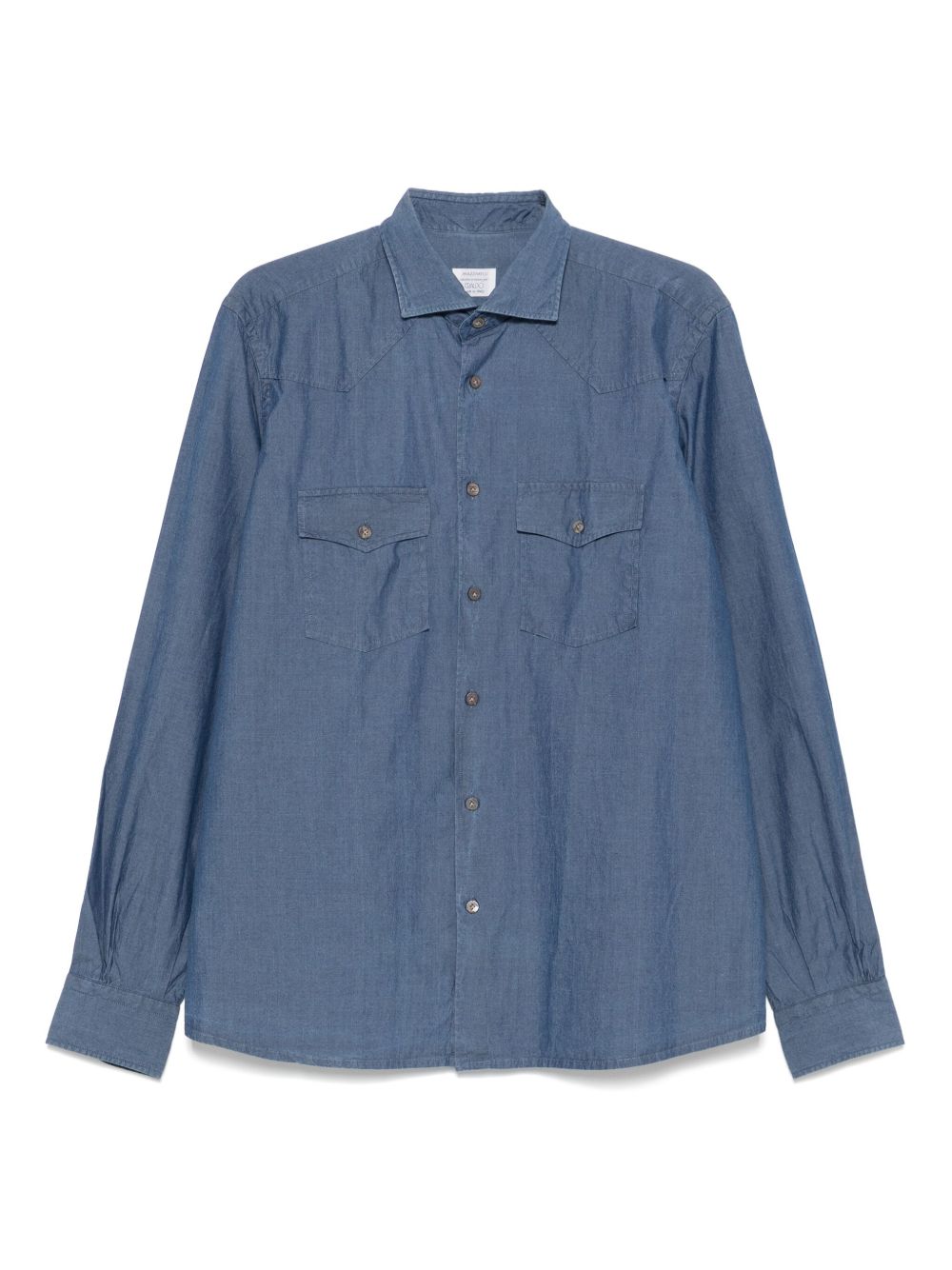 Mazzarelli denim shirt - Blue