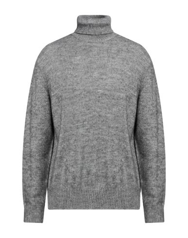 Man Turtleneck Grey Size XXL Acrylic, Merino Wool, Alpaca wool