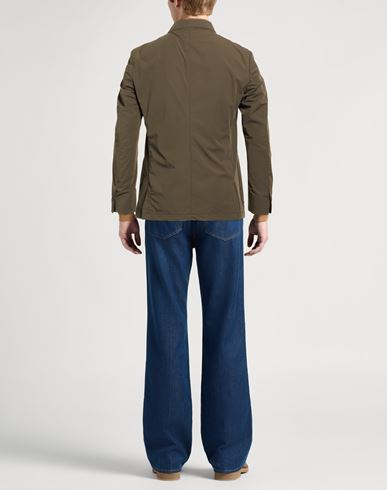 Man Blazer Military green Size 46 Polyamide, Elastane
