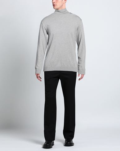 Man Turtleneck Light grey Size XL Polyacrylic, Merino Wool, Polyamide, Elastane