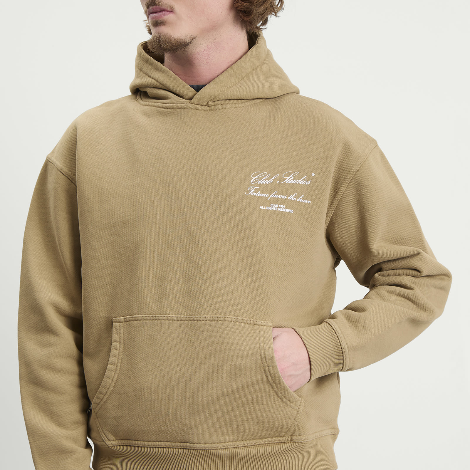 Men's LA Studio Hoodie Dark Taupe