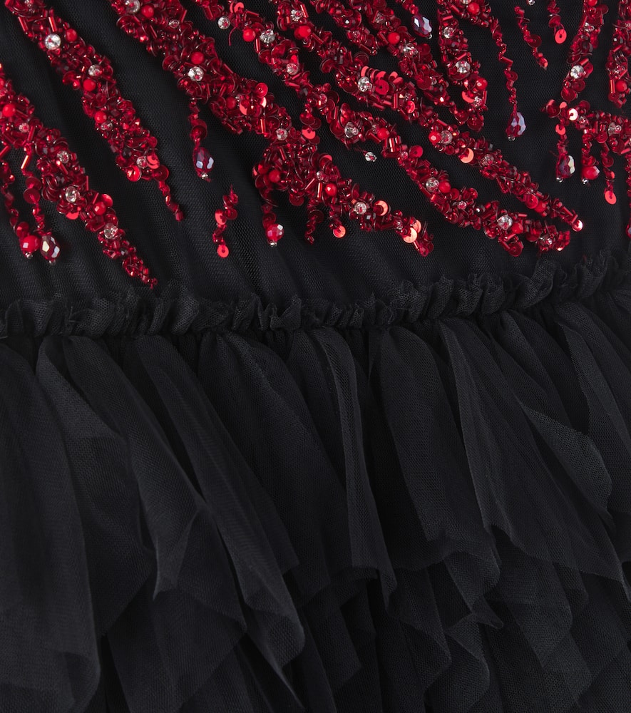 Full Moon Frenzy cotton and tulle dress