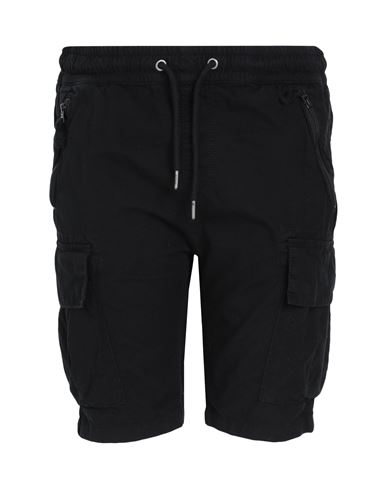 Man Shorts & Bermuda Shorts Black