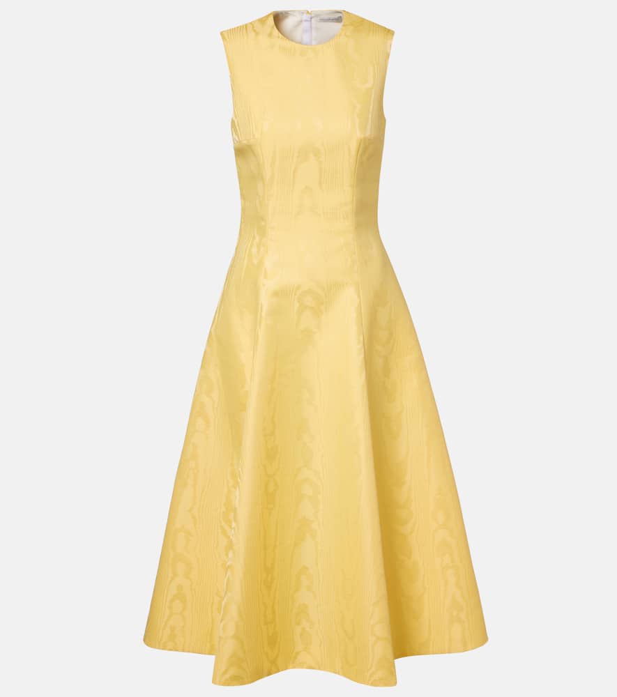 Mara moiré mikado midi dress