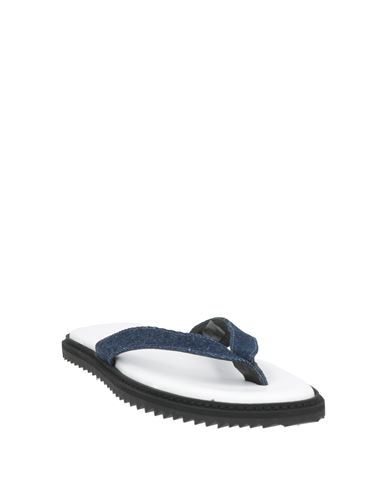 Man Thong sandal Blue Size 7 Textile fibers