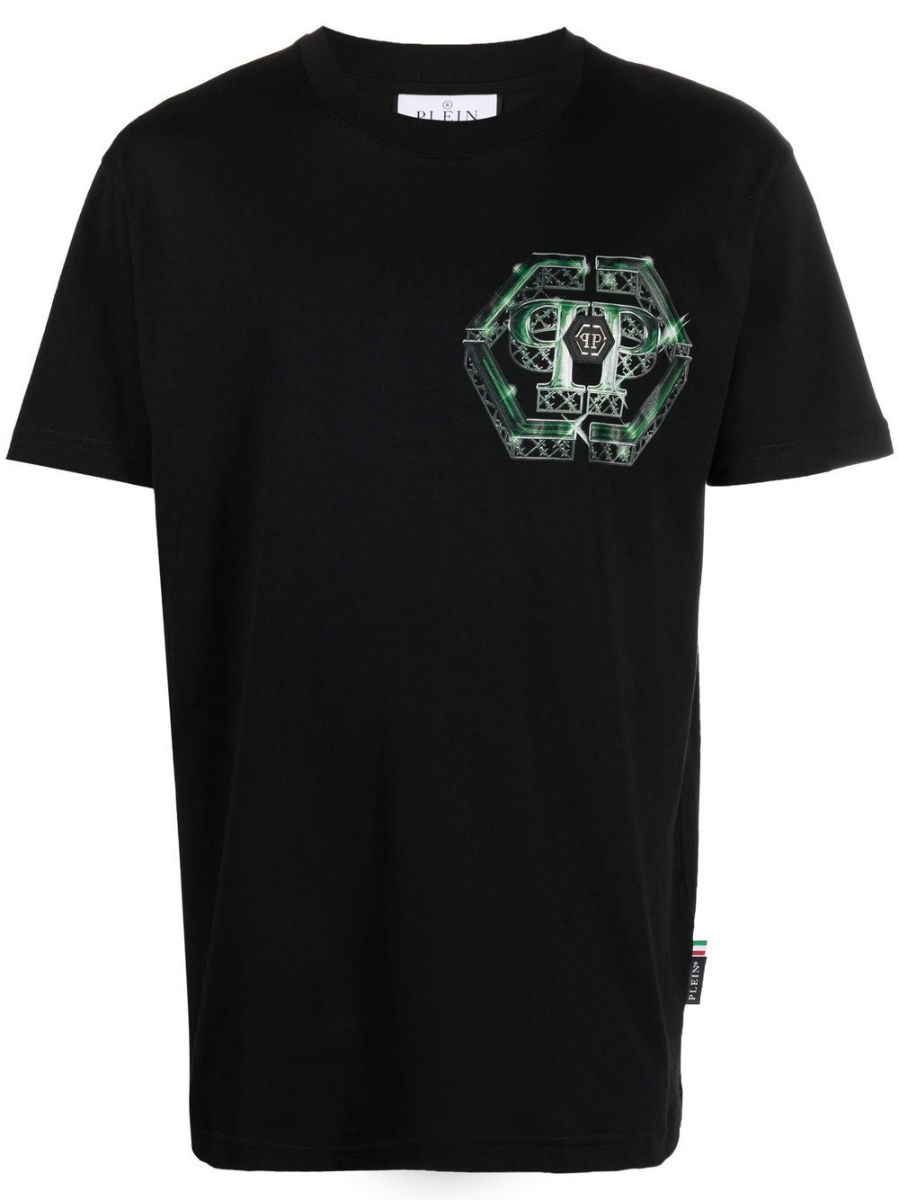 Logo print T-shirt - Black