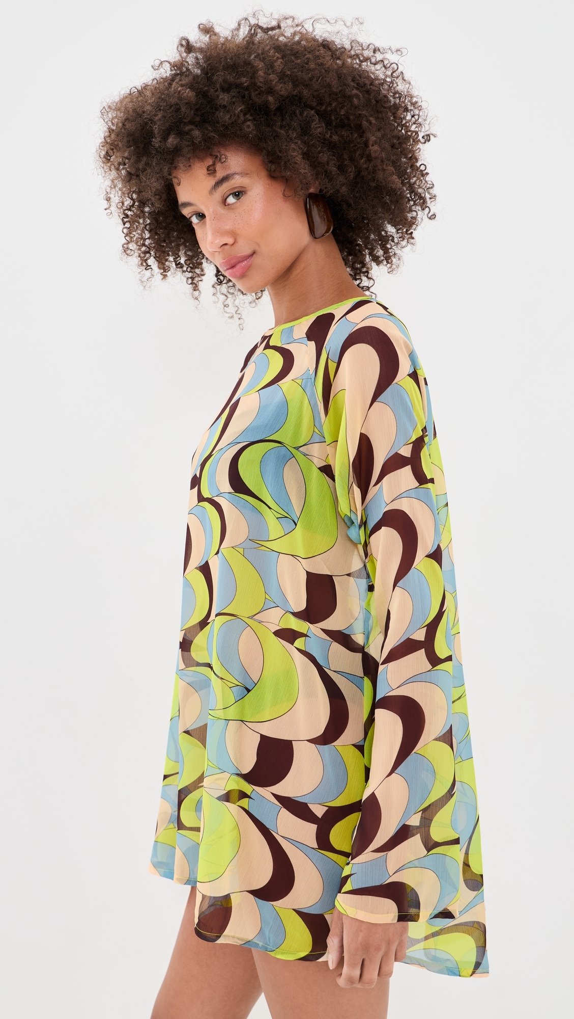 Bre Coverup Mini Dress PALM ROYALE
