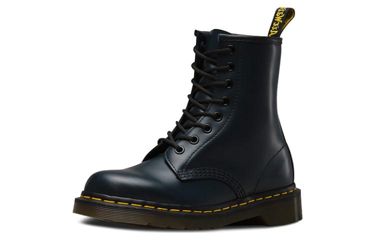 1460 PASCAL Classic 8 Martin boots Couple Style Navy Blue