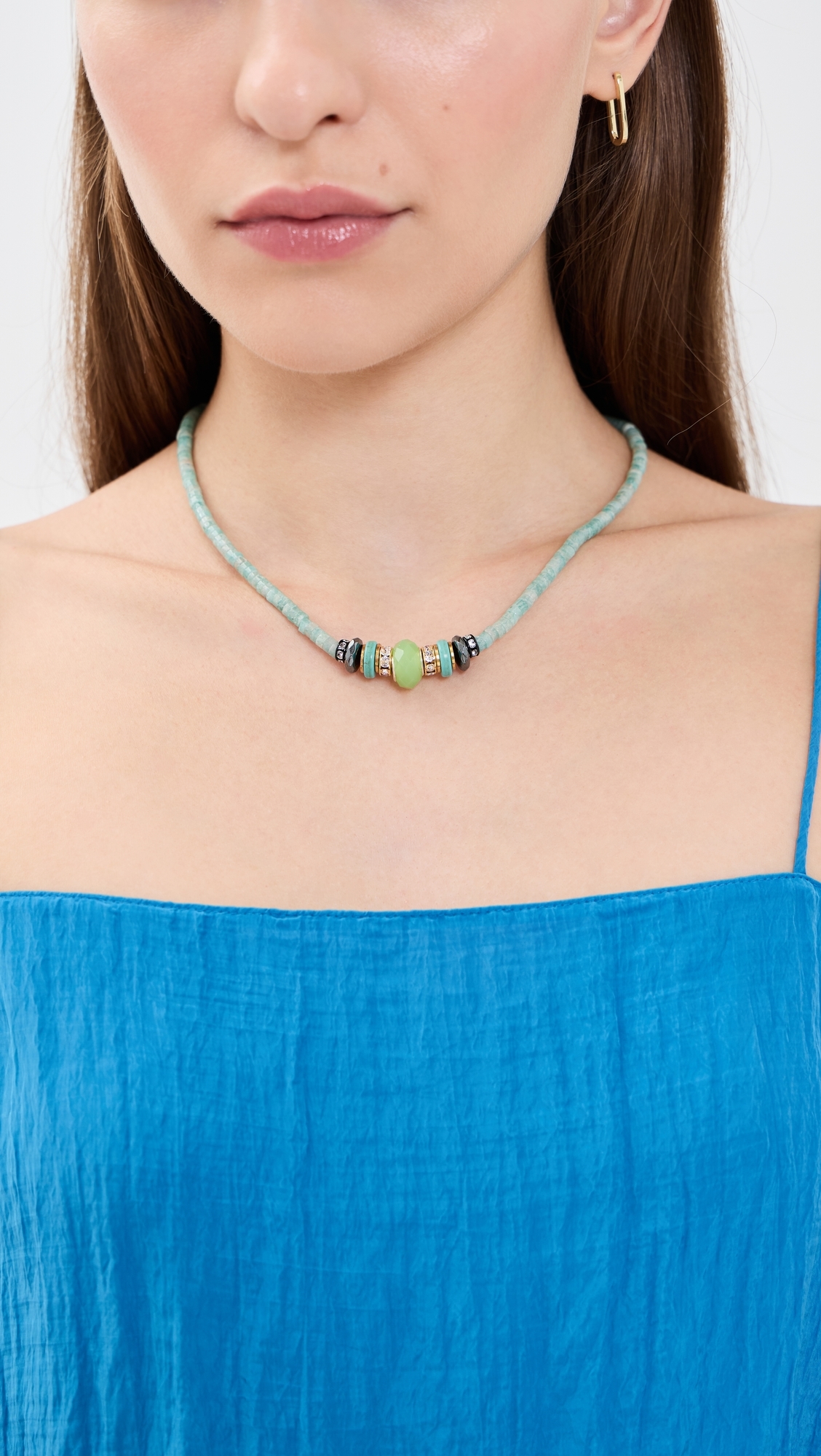 Marnie Necklace Pacific Opal One Size
