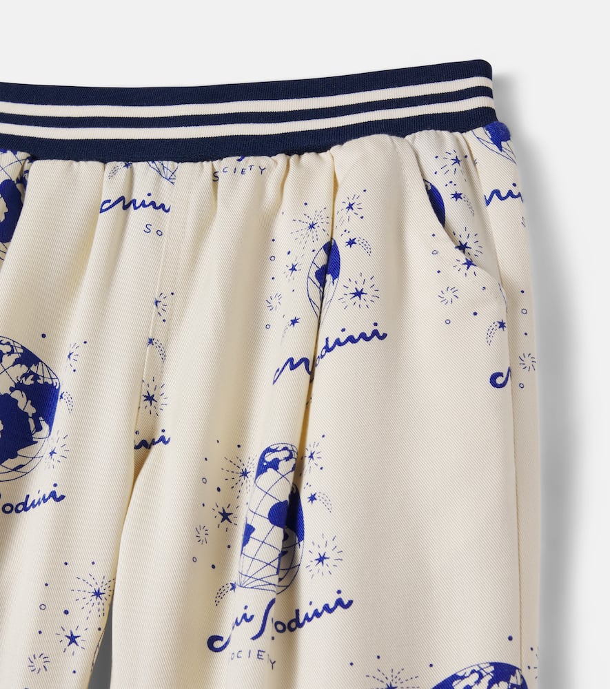 Society printed shorts