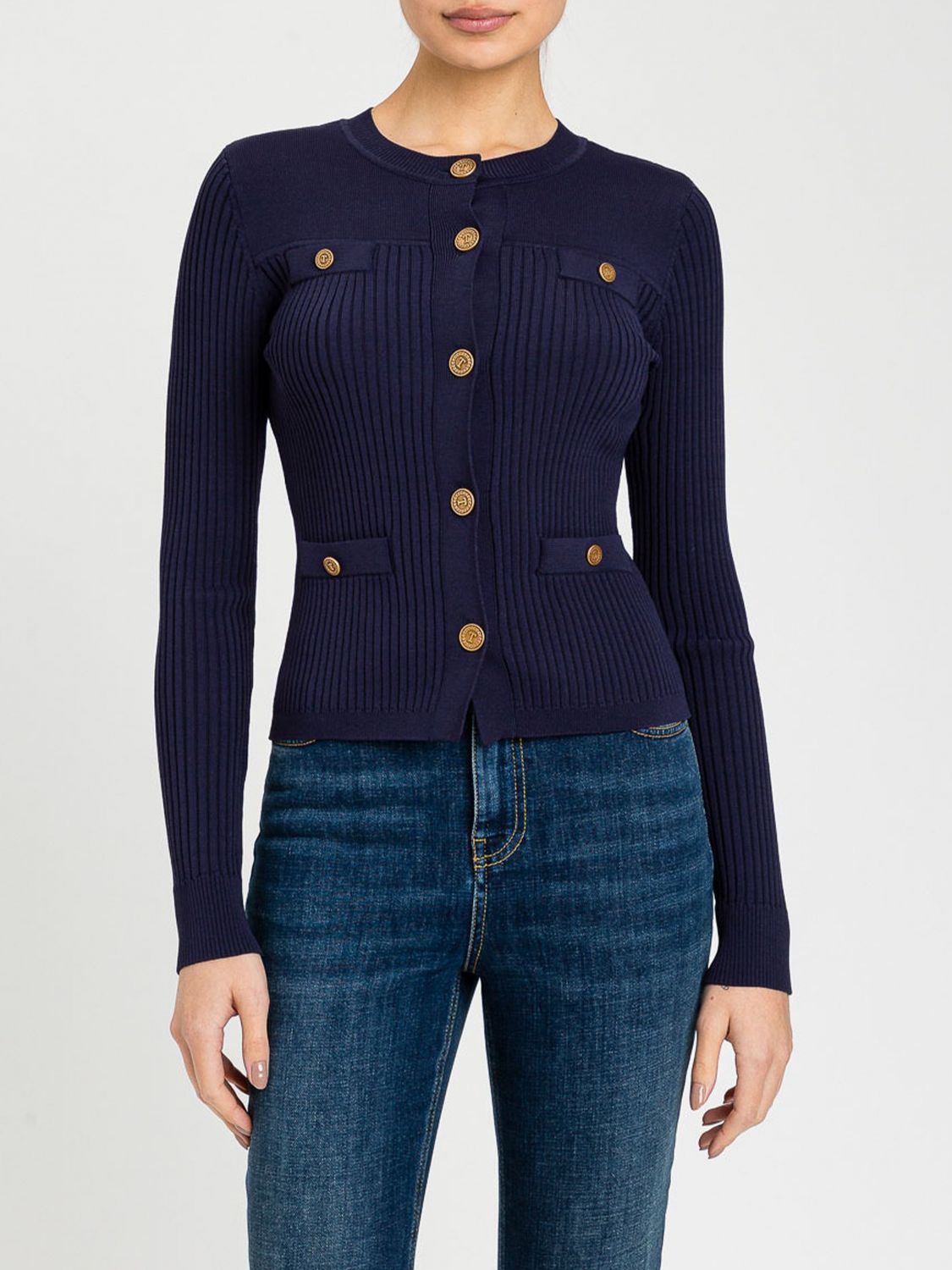 Cardigan Woman color Blue