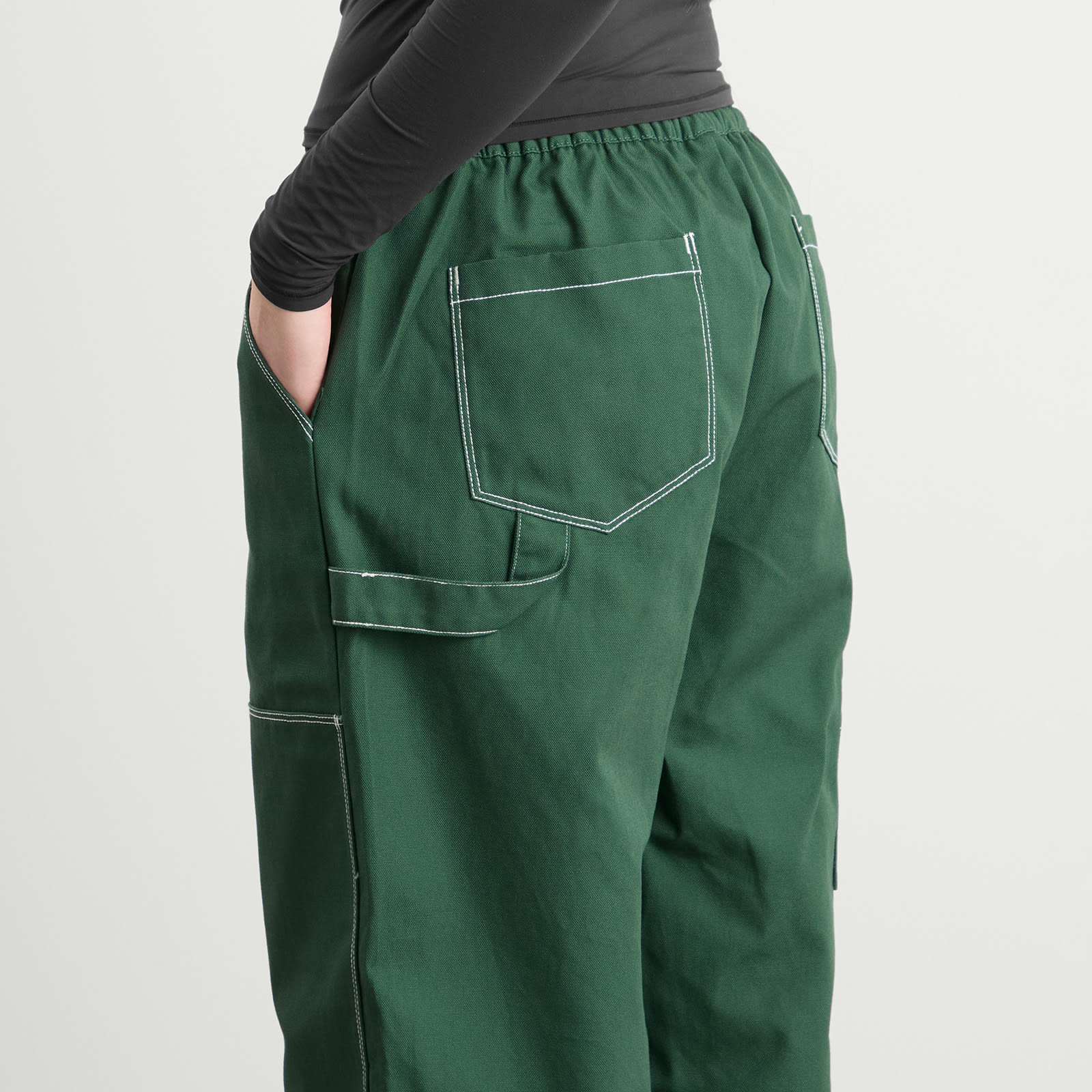 Women's NSW Carpenter Pants in Fir/Ice Silver/Fir