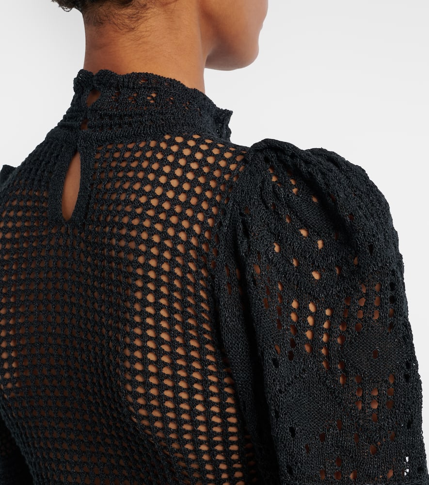 Dahara open-knit sweater