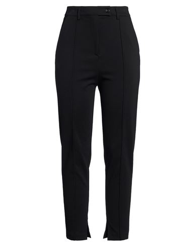 Woman Pants Black Size 4 Viscose, Nylon, Elastane