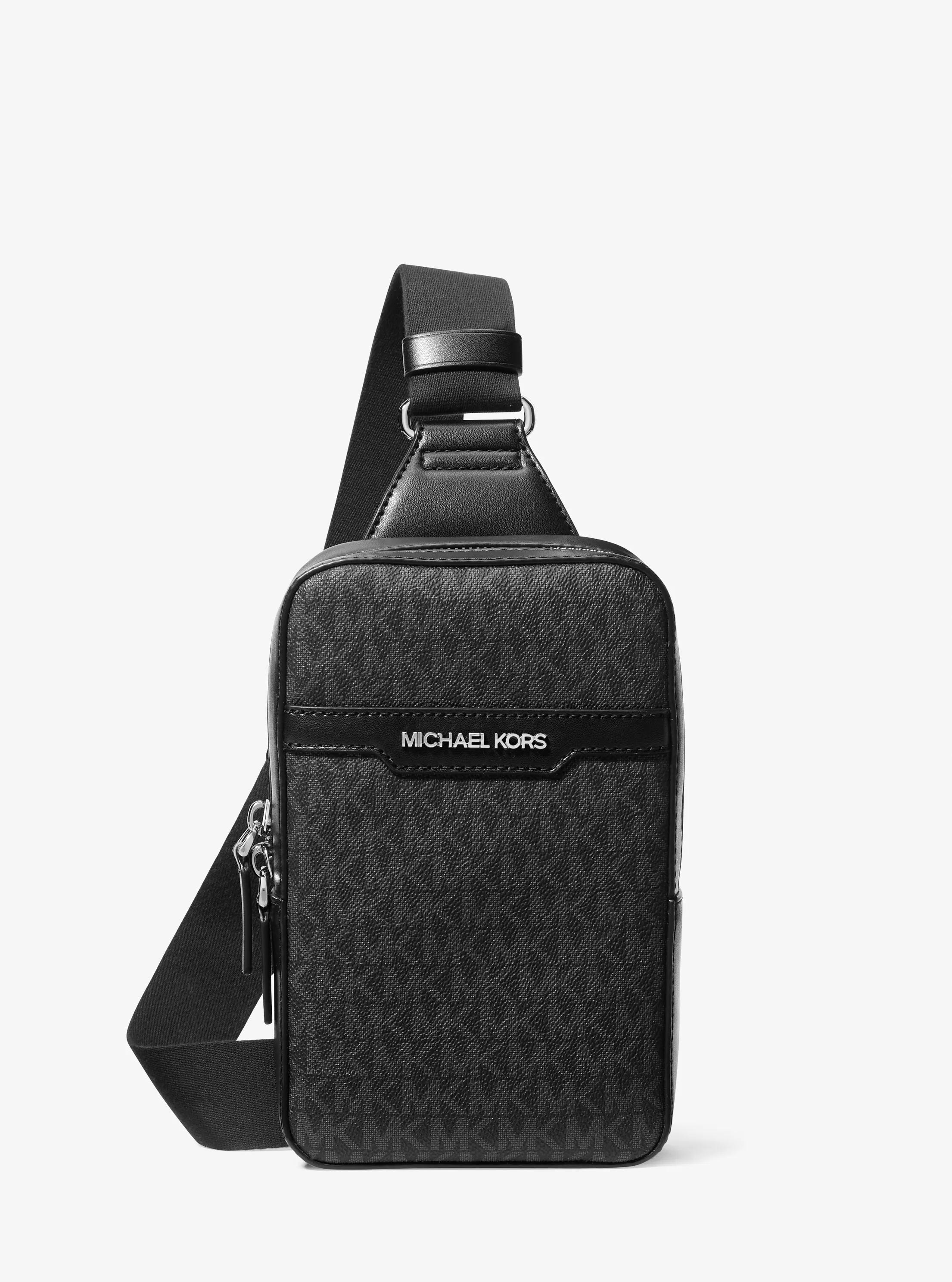 Cooper Medium Signature Logo Sling Pack in Black - One Size