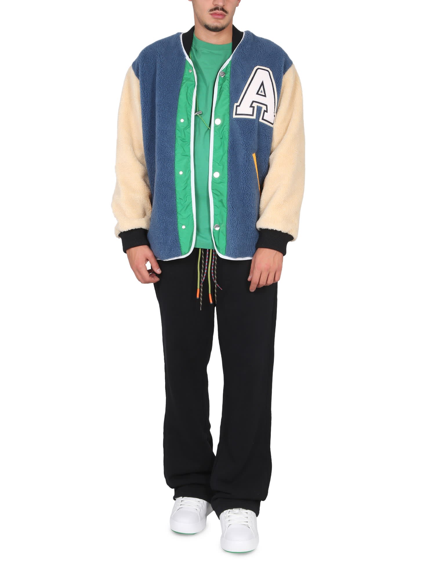 Layered College Jacket