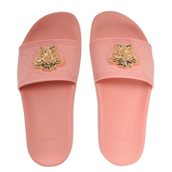 베르사체 풀 팔라쪼 Palazzo Pool Slider 223494 Pale Pink 1P88V