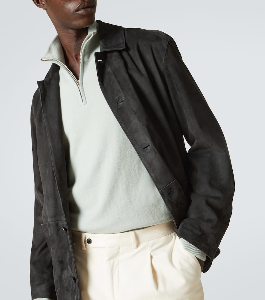 Dared cashmere half-zip sweater