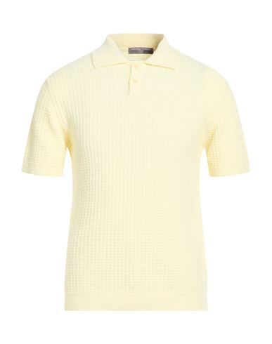 Lab Man Sweater Pastel yellow Size L Organic cotton, Polyamide