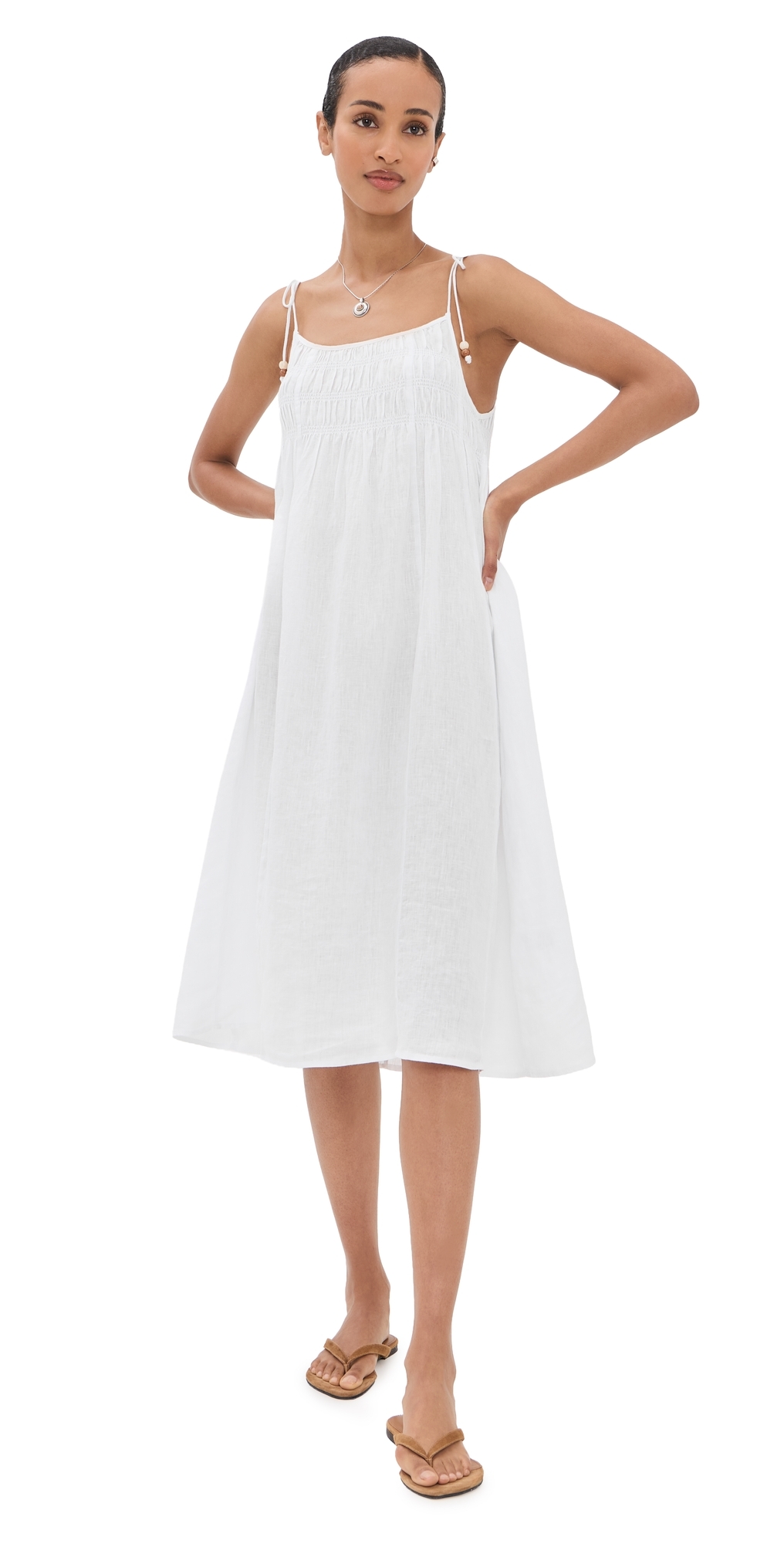 Teresa Dress White