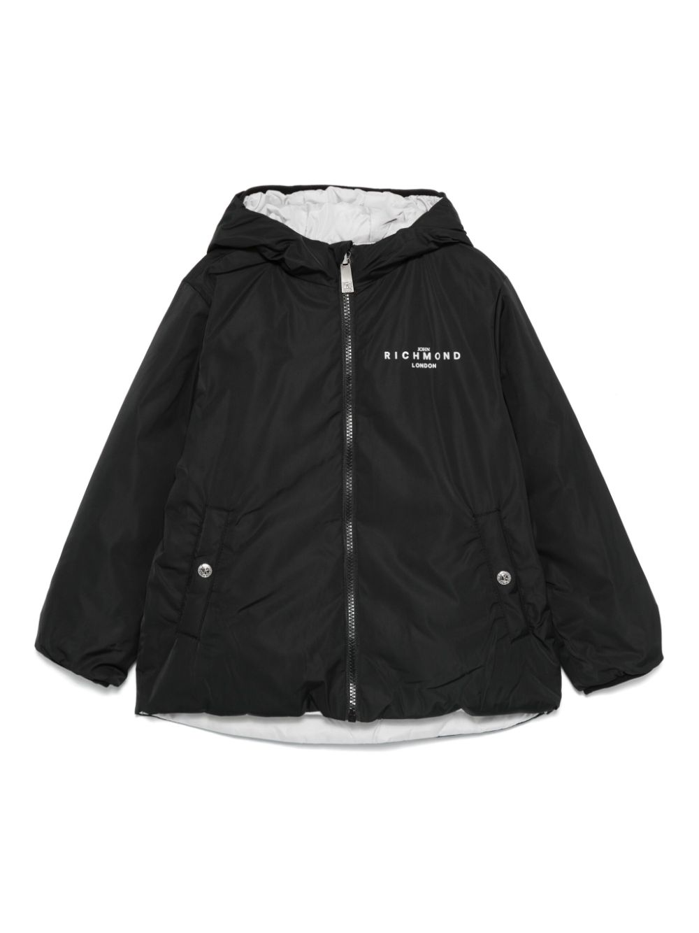 Reversible puffer jacket - Black
