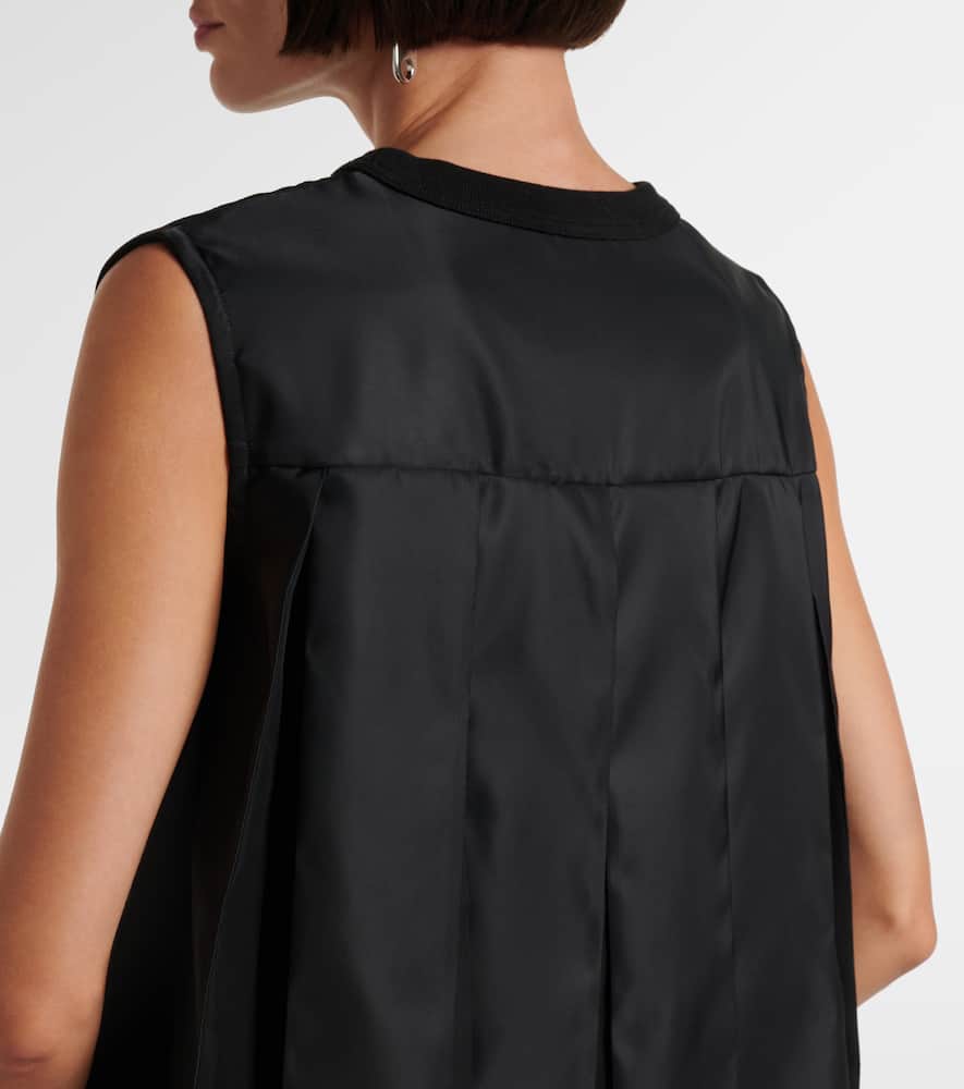 Paneled minidress