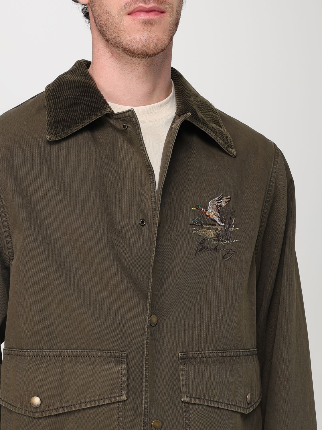 Cotton field jacket - Green