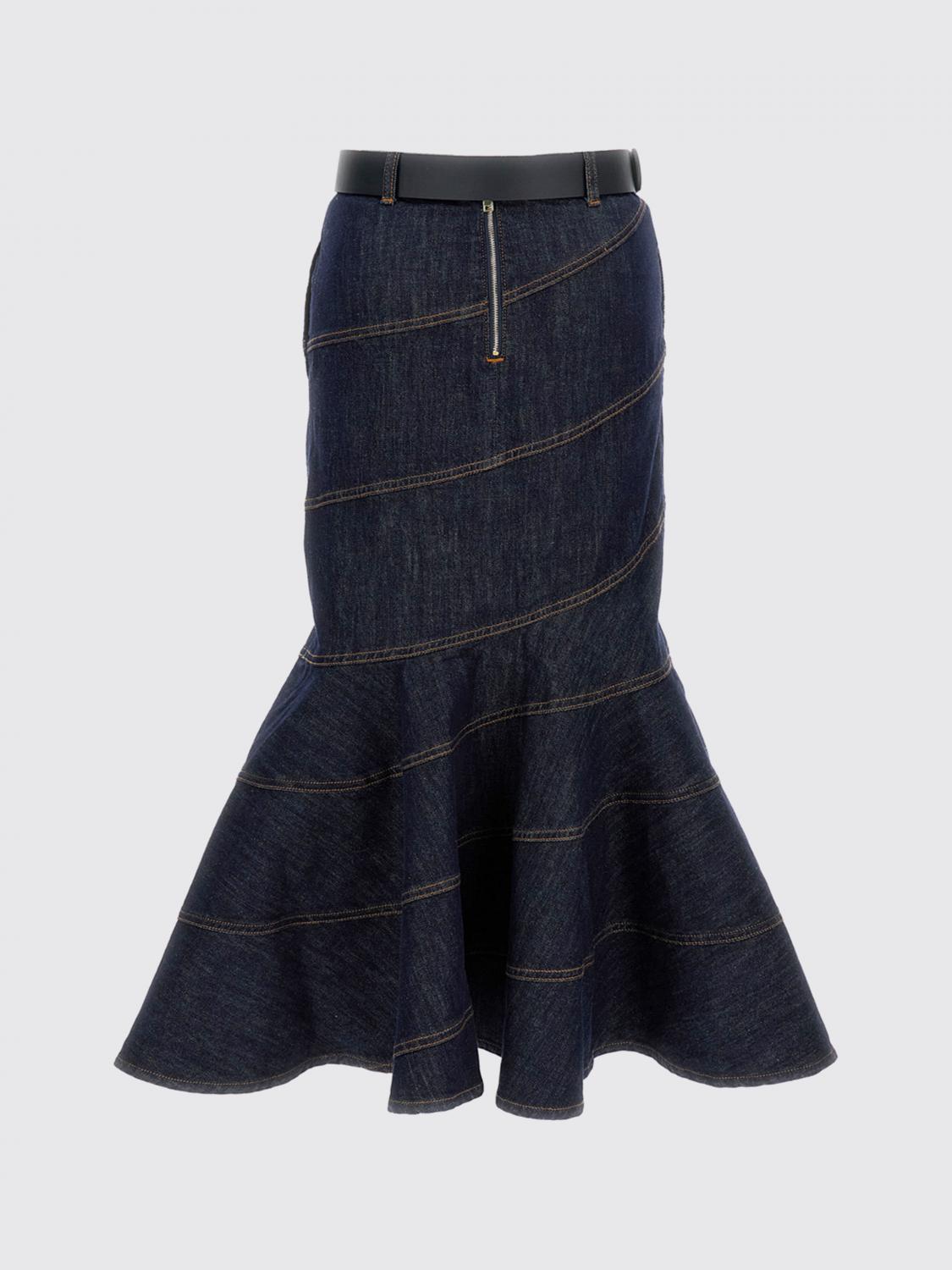 Skirt Woman color Blue