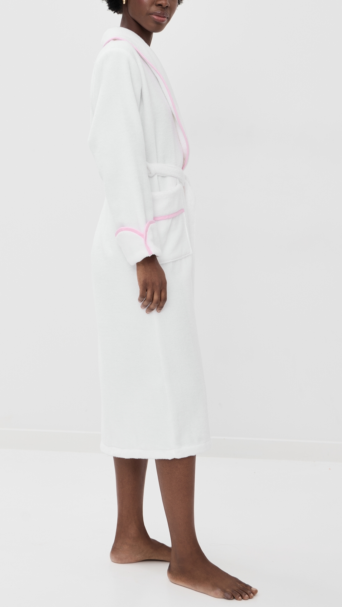 The Hotel Robe Light Pink M
