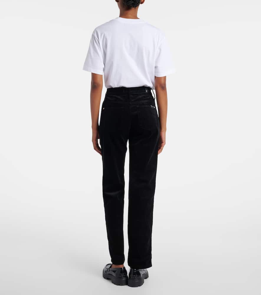 Calie Straight corduroy flared jeans