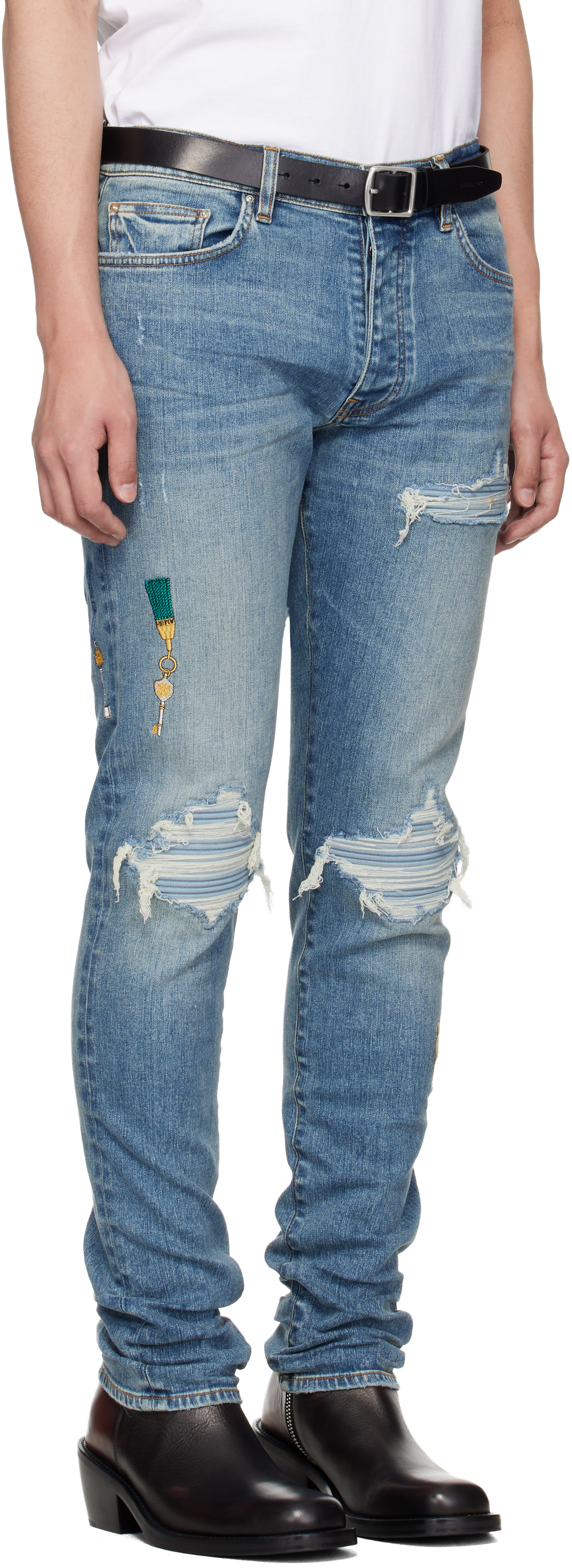 Blue 'Chateau Keys' MX1 Jeans