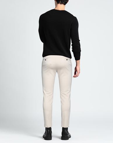Man Pants Ivory Size 36 Viscose, Polyamide, Elastane