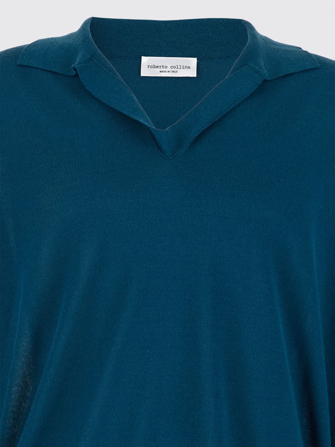 Sweater Men color Petroleum Blue