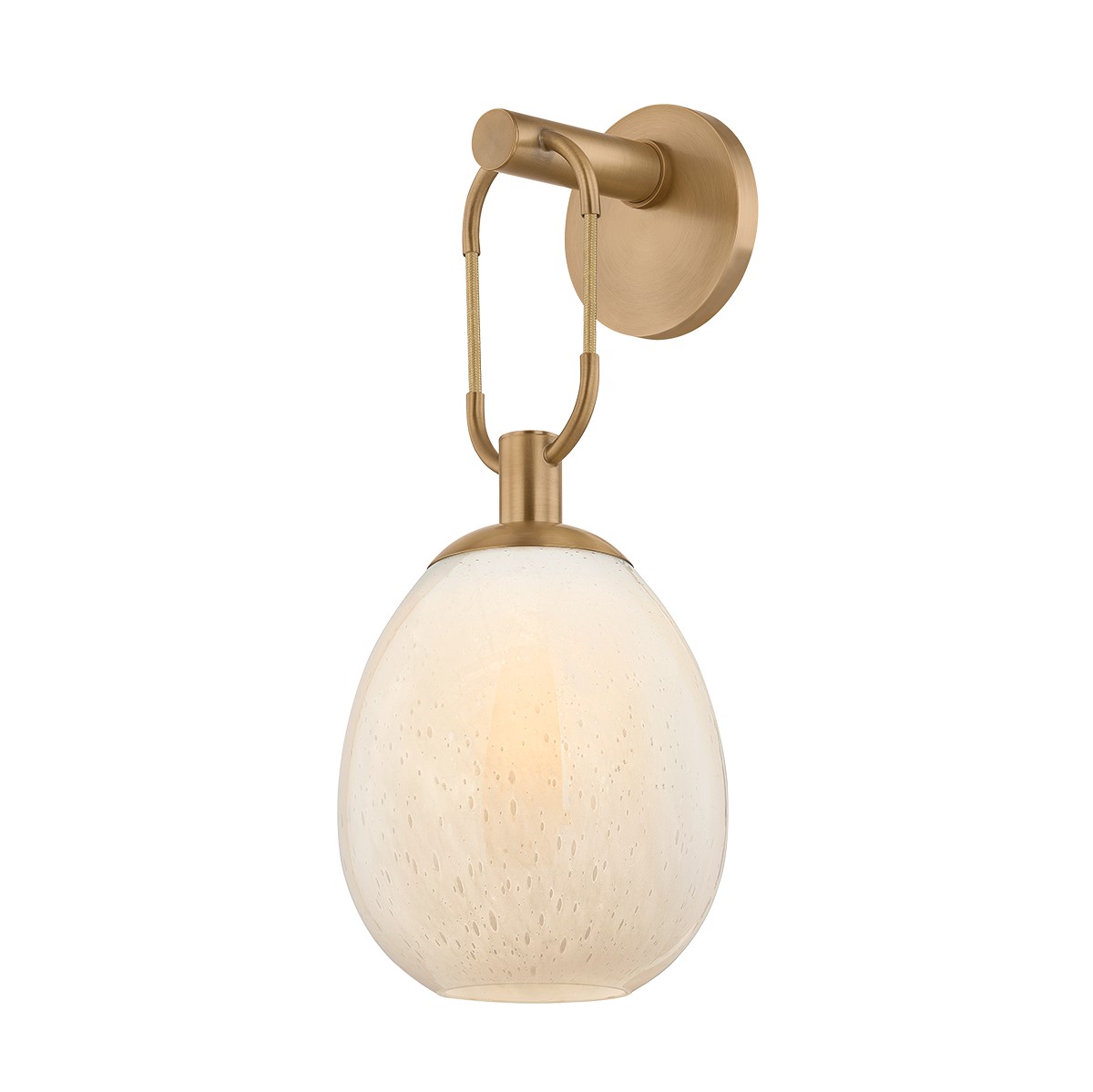 Patina Brass Wall Sconce from the Jove Collection
