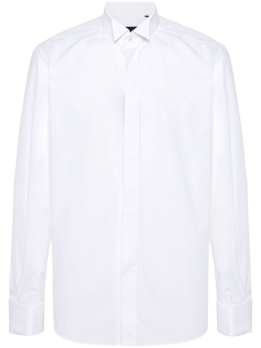 Poplin cotton shirt - White