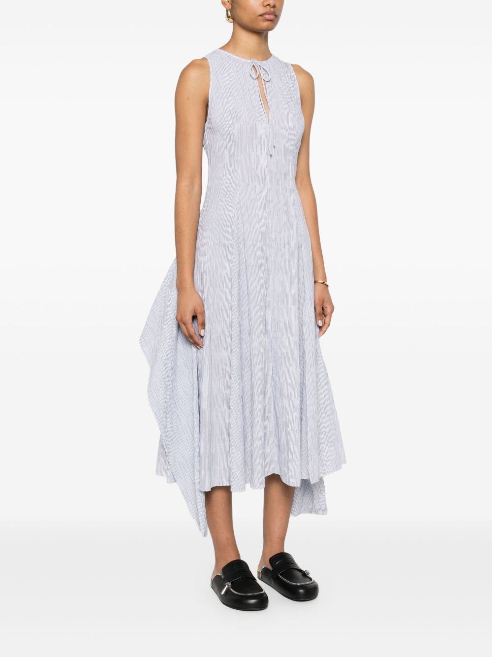 Loewe Paula 's Ibiza Cotton Blend Midi Kleid