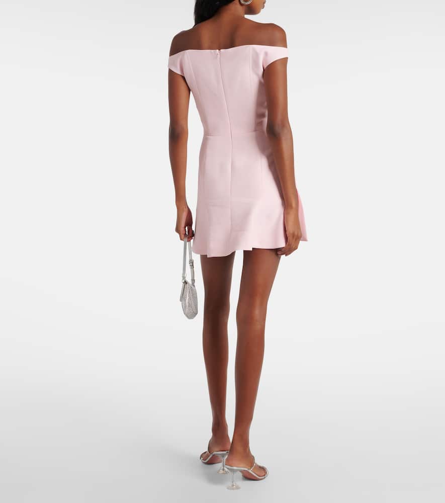 Off-shoulder minidress