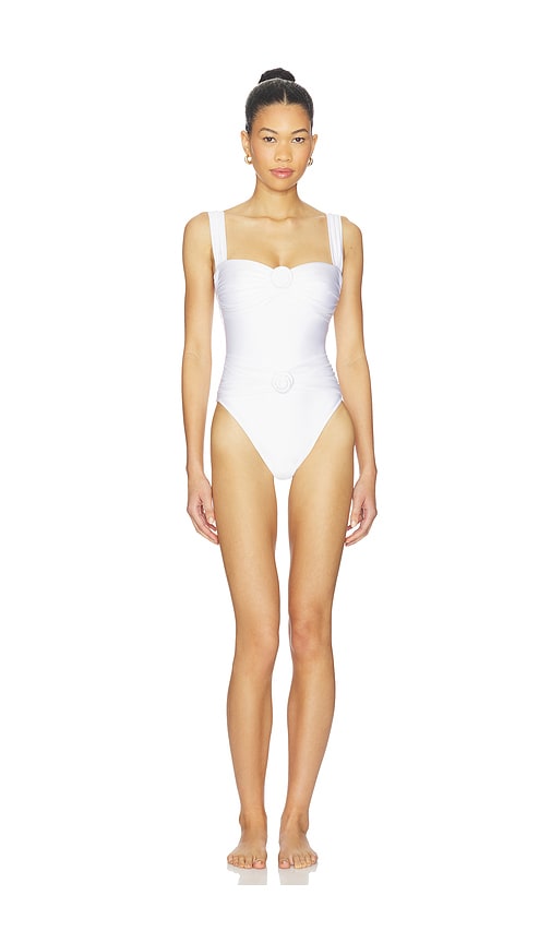 Bananhot Marella One Piece Swimsuit in Cream. -  S also in