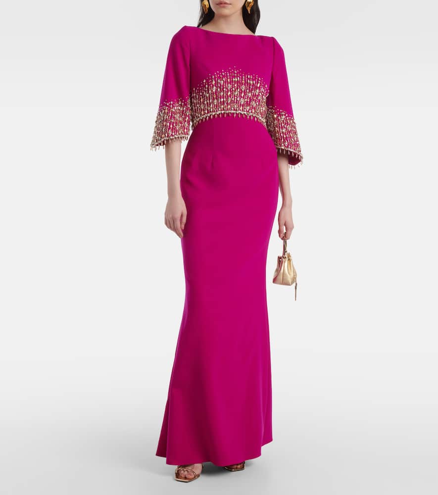 Electra embellished gown