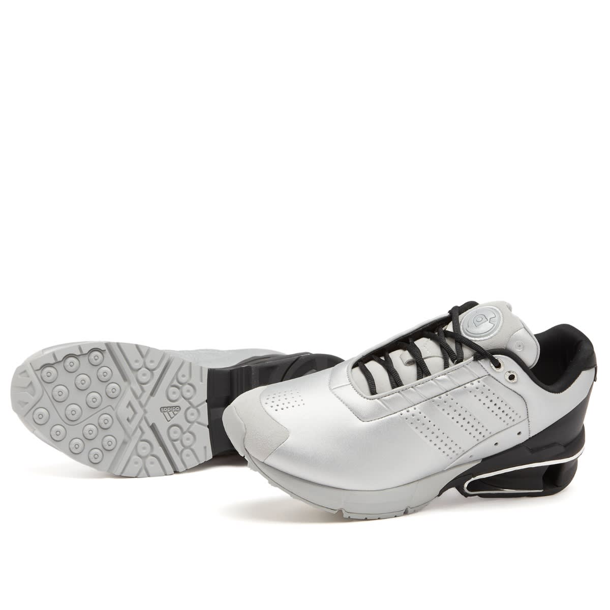 END. x A3 Control Sneaker Black/Metallic Silver/Court Green