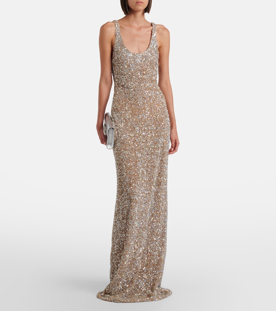 Embellished gown