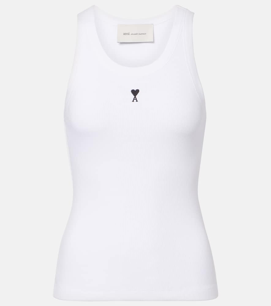Ami De Caur cotton jersey tank top