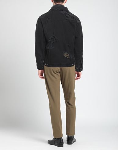 Man Denim outerwear Black